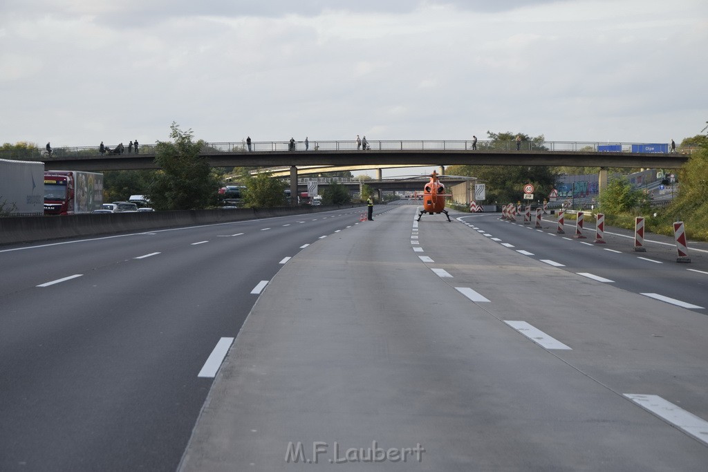 VU mehrere PKW A 3 Rich Oberhausen Hoehe AK Koeln Ost P067.JPG - Miklos Laubert